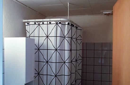 Roof top success for residents and roofers in Denmark bathroom
